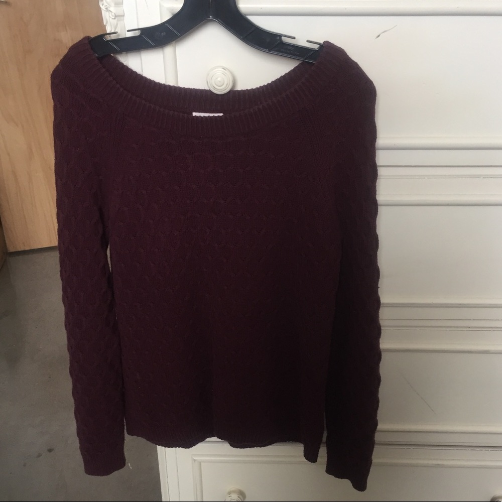Maroon Old Navy Sweater